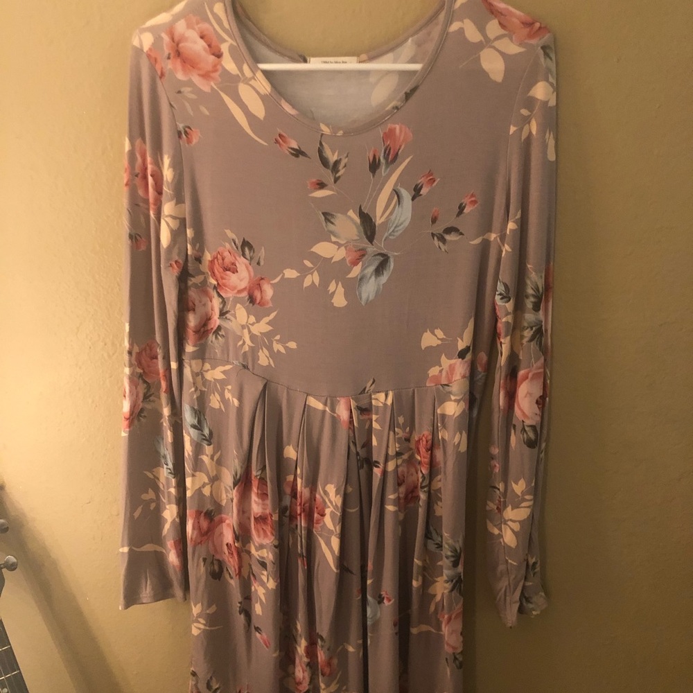 Spring Floral Dress